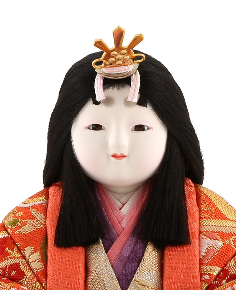 ひな人形 雛人形 2019年 名入れ木札 木目込み 真多呂 人気 平飾り 五人飾り 桃山雛 木目込人形飾り 新作