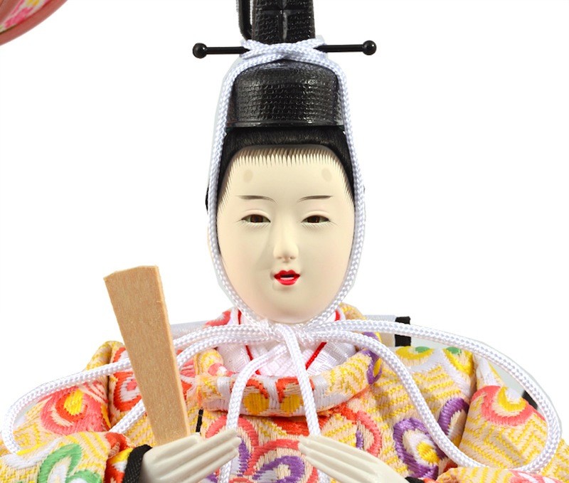 雛人形 オルゴール 100周年記念祭】雛人形 コンパクト ケース飾り 親王飾り 小芥子二人
