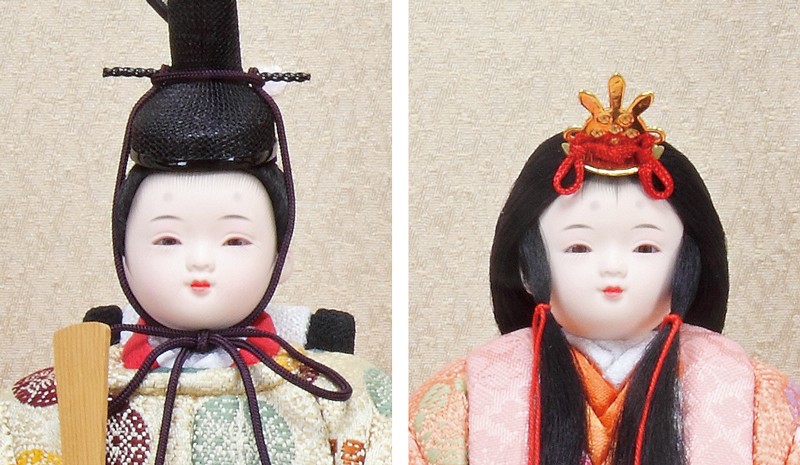 木目込人形　♥親王飾り❅小さい雛人形♥ 木目込人形 ♥親王飾り❅小さい雛人形♥