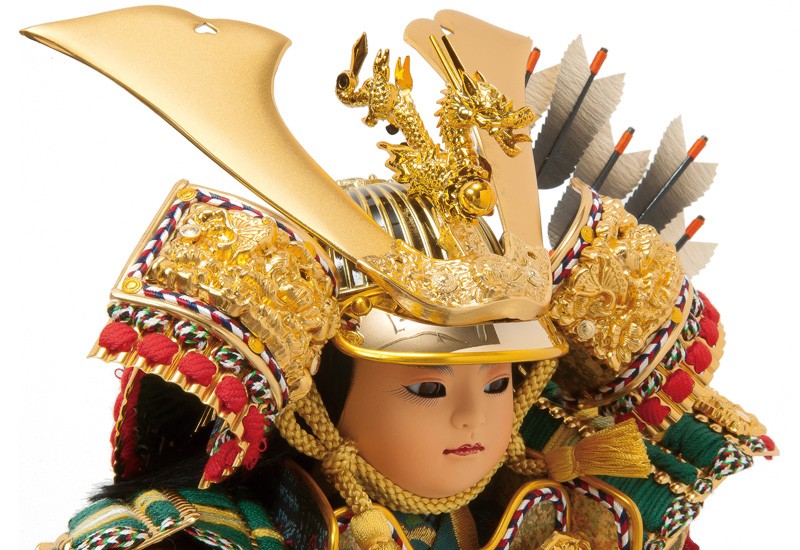 平安豊久 【100周年記念祭】五月人形 豊久 子供大将飾り 武者人形 平