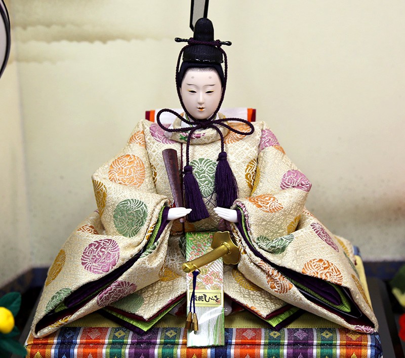 久月 【100周年記念祭】雛人形 飾り方 おしゃれ 親王飾り 二世光匠作