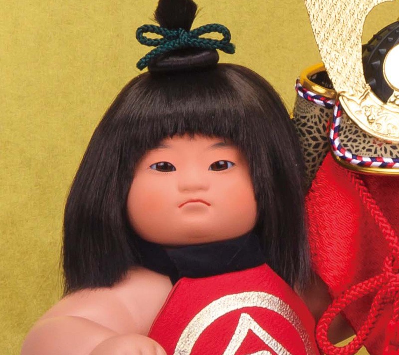 日本人形 スキヨ人形研究所 スキヨ人形カスタム 花嫁さん スキヨ人形研究所 【100周年記念祭】五月人形 金太郎 ケース飾り 浮世