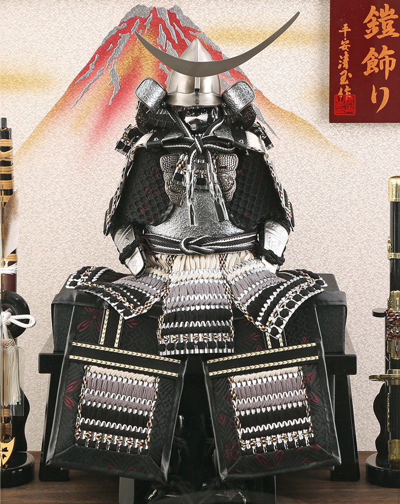 狭山清玉作 子供大将11号 五月人形 武者人形 鎧兜 毛皮付 【公式通販】