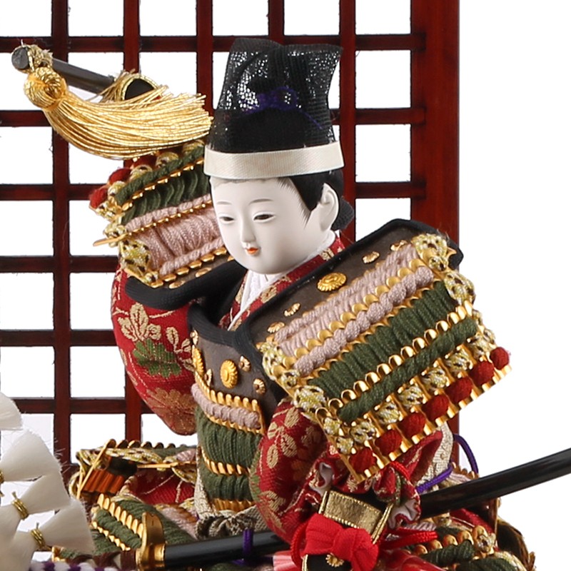 五月人形兜飾り山崎巧絢作