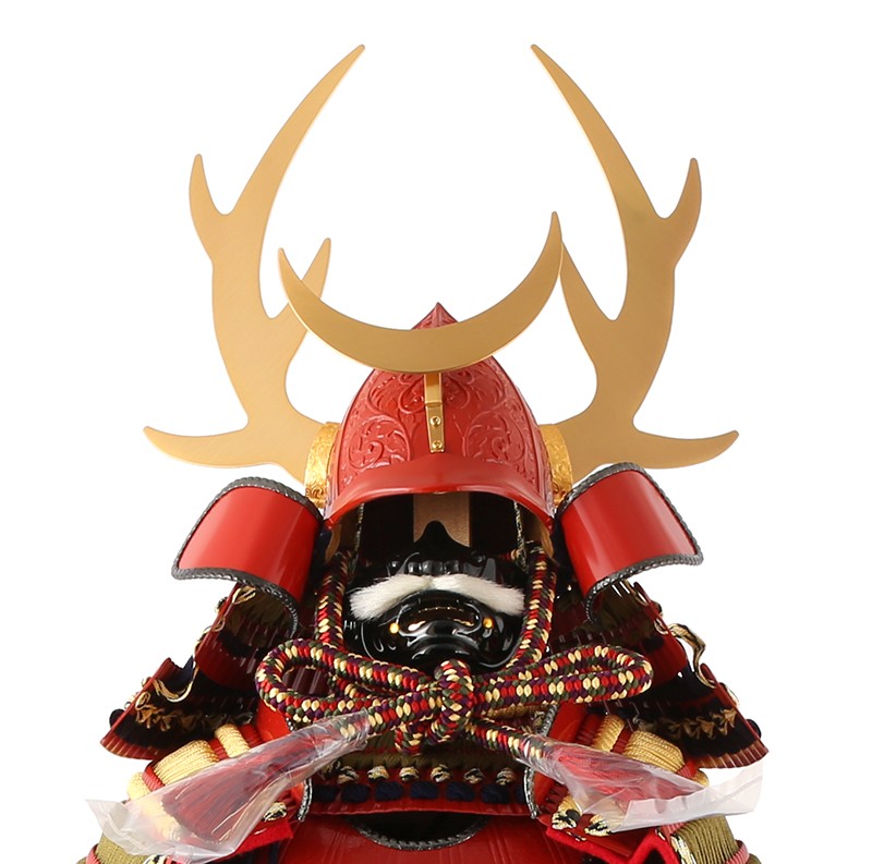 五月人形 鎧武者 甲冑 Samurai Armor Samurai LS07 茜塗鎧 半月鳳凰 等身大 - サムライストア SAMURAI STORE