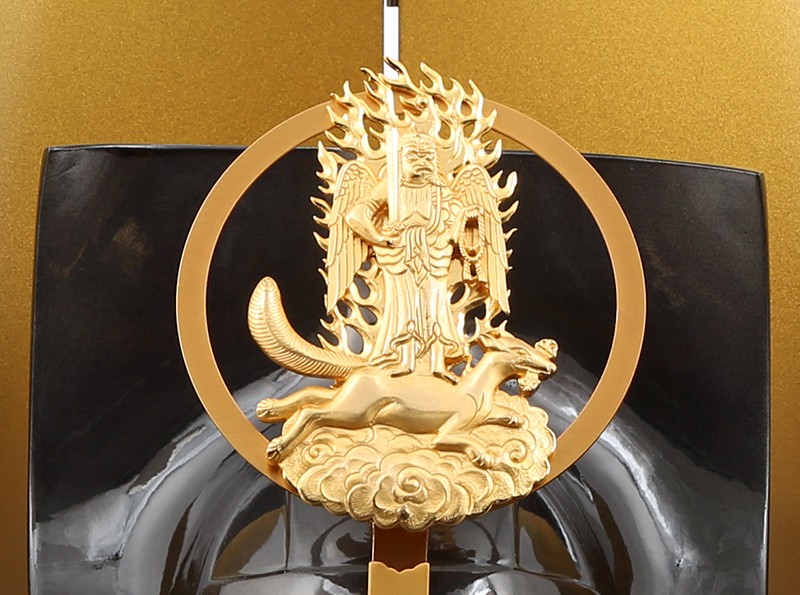 100周年記念祭】五月人形 兜平飾り 兜飾り 忠保作 輪貫権現付之兜