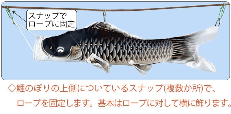 東旭 【100周年記念祭】こいのぼり 鯉のぼり ベランダ用 室内用 0.8m5