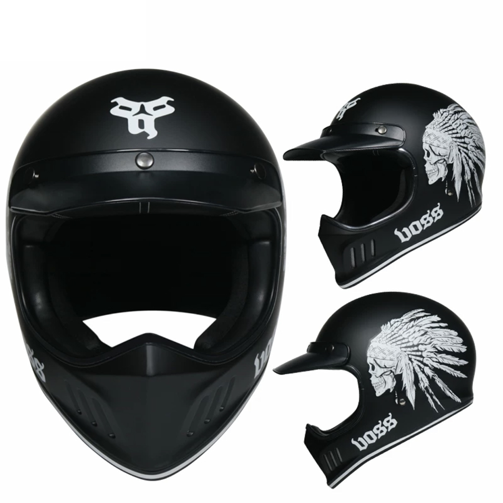 高品質安い新品！フルフェイスヘルメット ハーレー ヘルメット-マットブラック セキュリティ・セーフティ