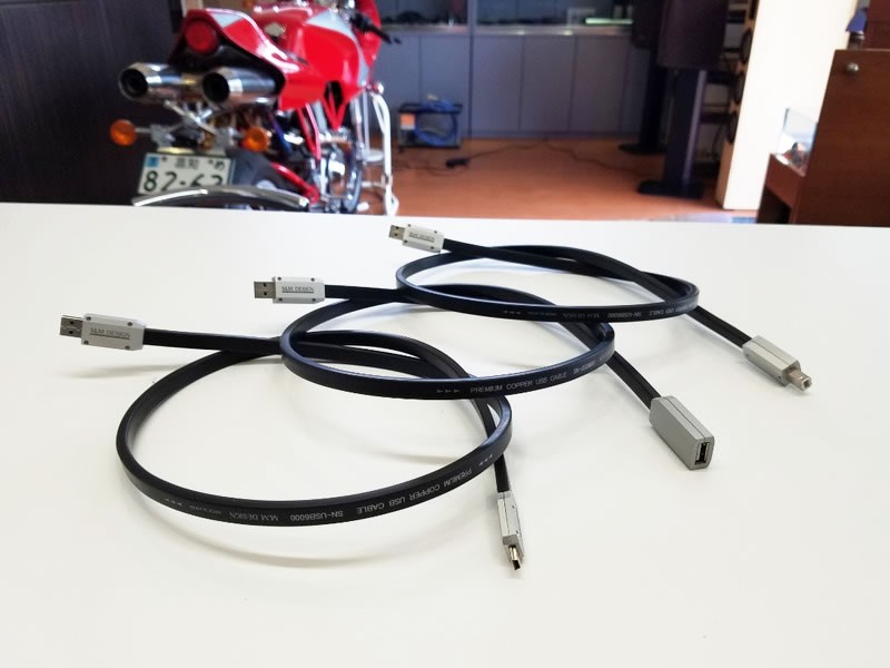 M&Mデザイン SN−USB6000 TypeA→TypeC ハイレゾ対応USBケーブル1.0