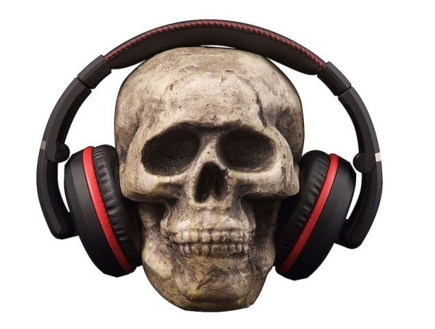 正規品 VIBEオーディオ オーバーイヤーヘッドフォン VA-VHBLACKDEATH3