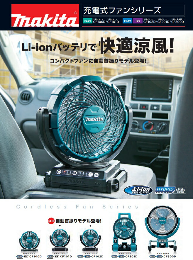 マキタ 充電式ファン羽根径18cm(18/14.4V) CF102D 71ZwhuaaPSL._UF1000,1000_QL80_.jpg