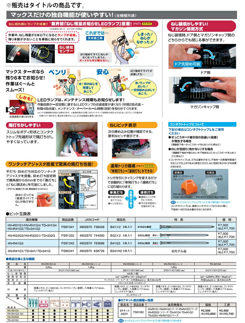 BOSCH（ボッシュ） マックス ターボドライバ用ビット 5本入り B41x2
