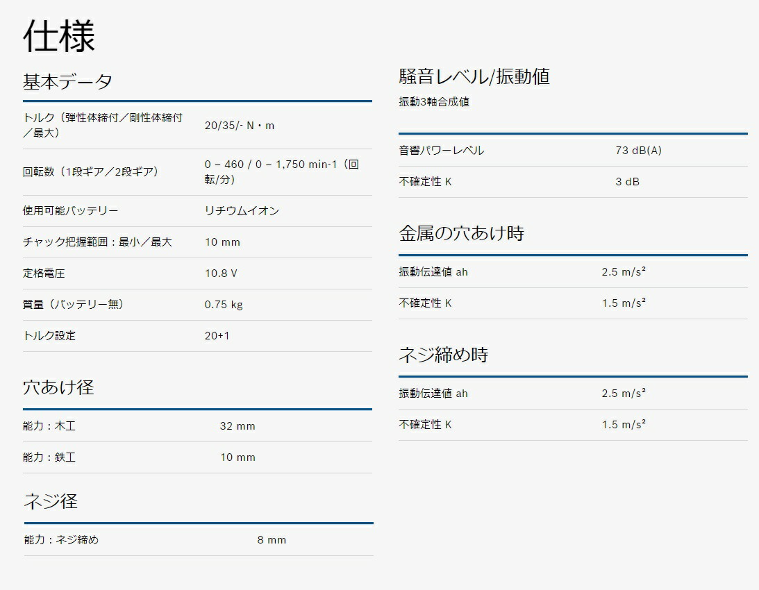 ボッシュ) コードレスドライバードリル GSR10.8V-35 Professional 本体