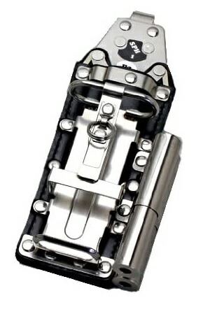 MIKI ハッカーケース SPH1P2-B ブラック 収納ケース 4連 工具差し ミキ