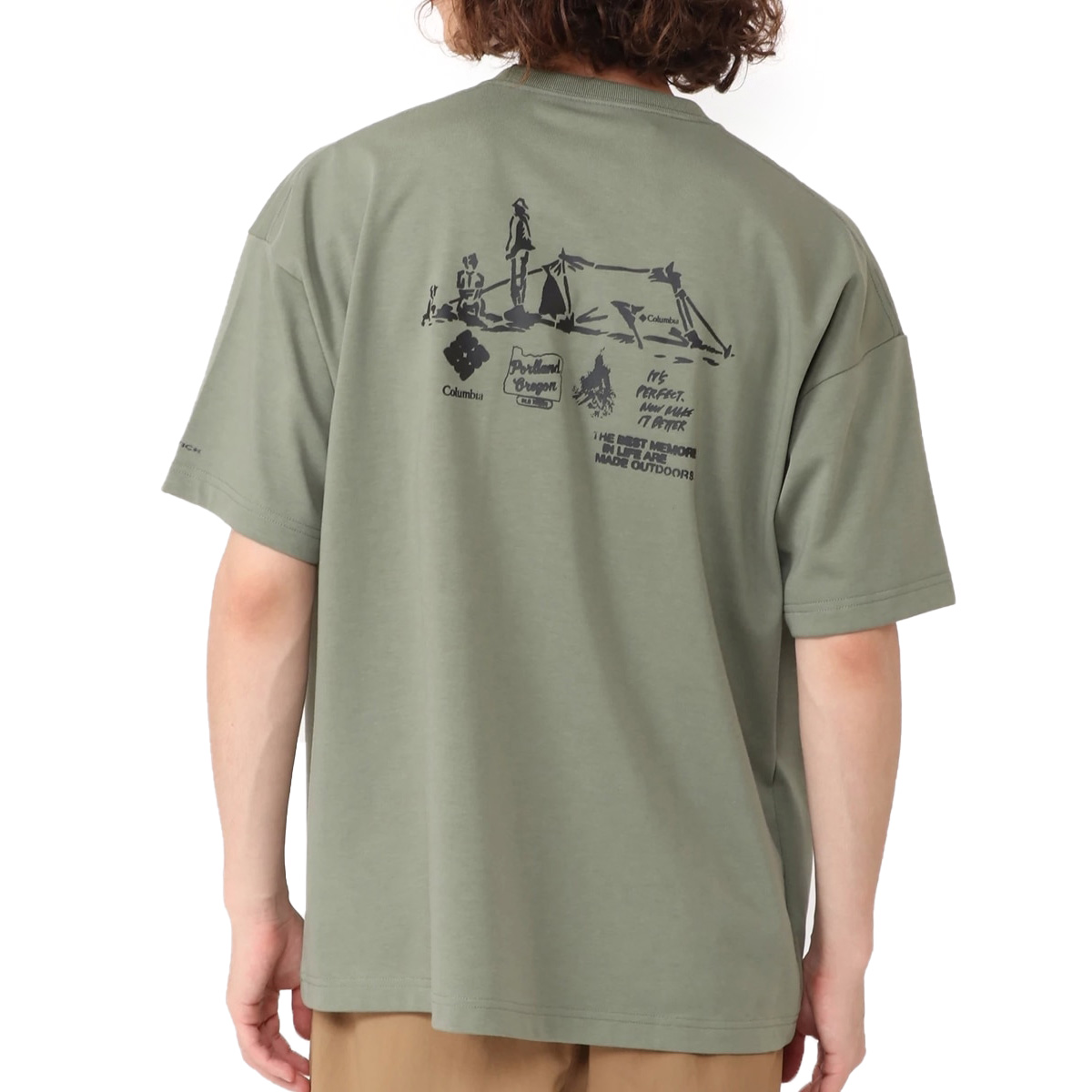 半袖 Columbia コロンビア Forest Camp Lovers Short Sleeve Tee