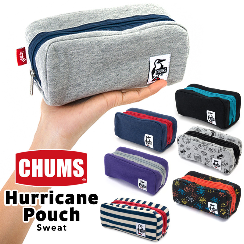 Chums チャムス ポーチ ハリケーンポーチ スウェット Hurricane Pouch Sweat Cm 090 2m50cm 通販 Yahoo ショッピング