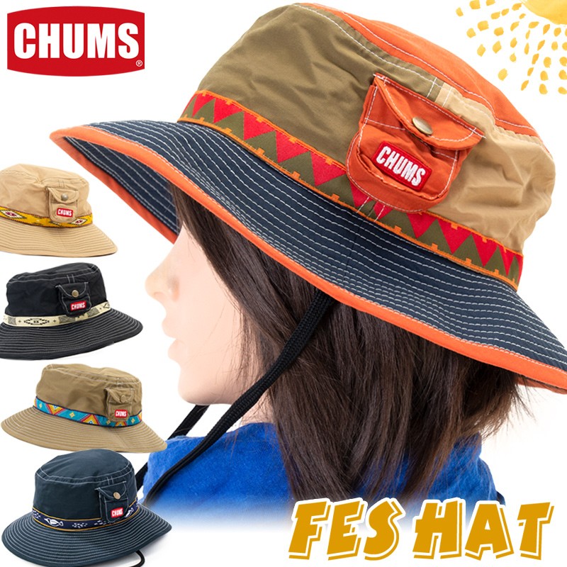 CHUMS チャムス 帽子 Fes Hat フェスハット