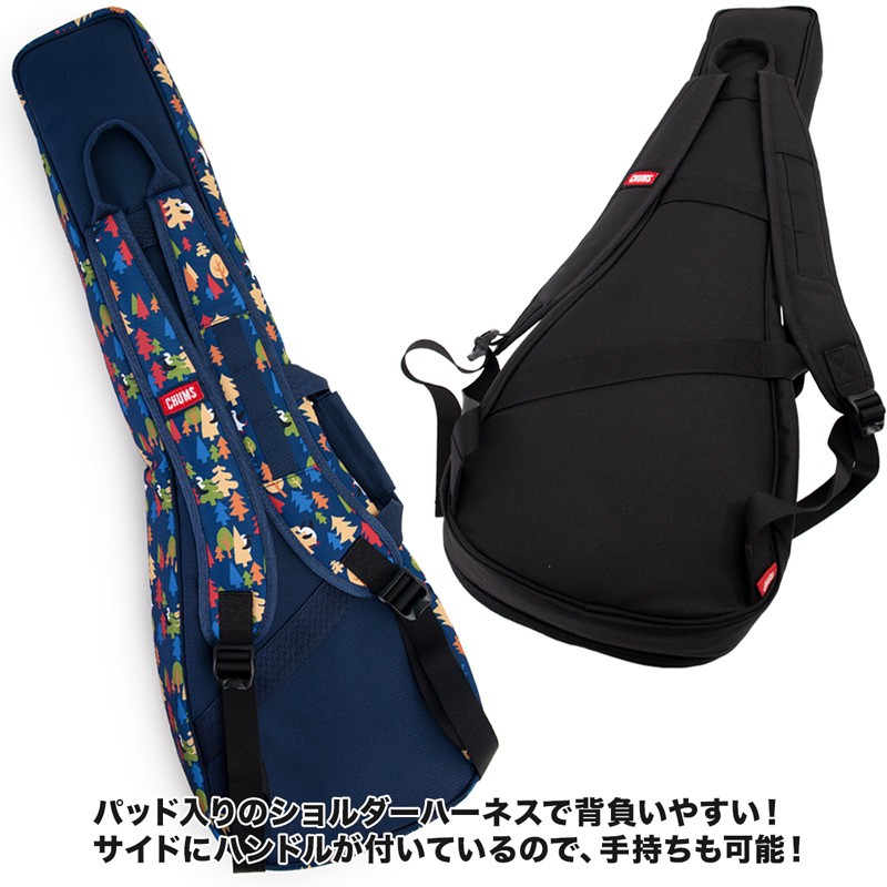 CHUMS チャムス ウクレレケース ウクレレバッグ エコ Ukulele Bag Eco