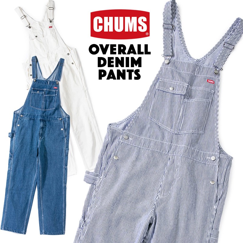 CHUMS チャムス オーバーオール デニムパンツ Overall Denim Pants