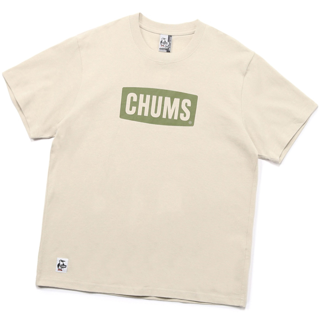 チャムス Ｔシャツ CHUMS Logo T-Shirt ロゴＴ 半袖 : cm-129 : 2m50cm