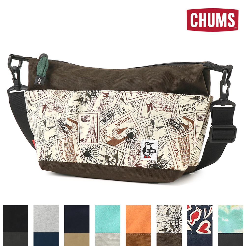 CHUMS チャムス ショルダーバッグ コレクトショルダー Collect Shoulder Sweat Nylon | CHUMS | 06