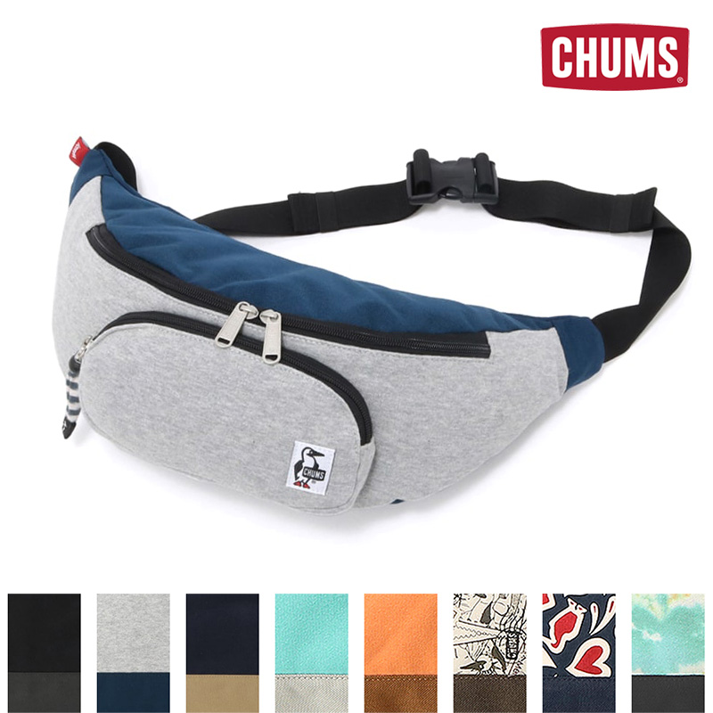 CHUMS チャムス ボディバッグ Fanny Pack Sweat Nylon ファニー
