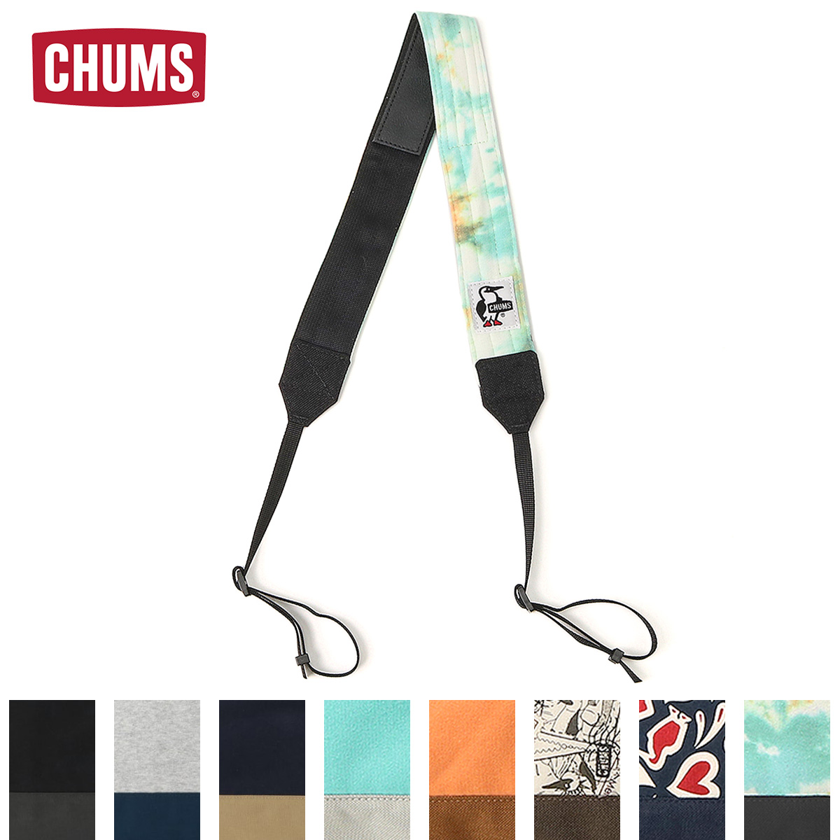 セール CHUMS チャムス カメラストラップ Camera Strap 3.8 スウェットナイロン Sweat Nylon | CHUMS | 08