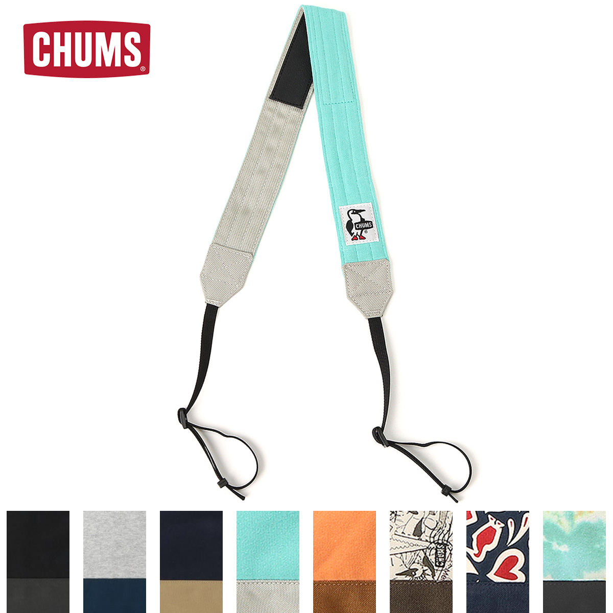 セール CHUMS チャムス カメラストラップ Camera Strap 3.8 スウェットナイロン Sweat Nylon | CHUMS | 05