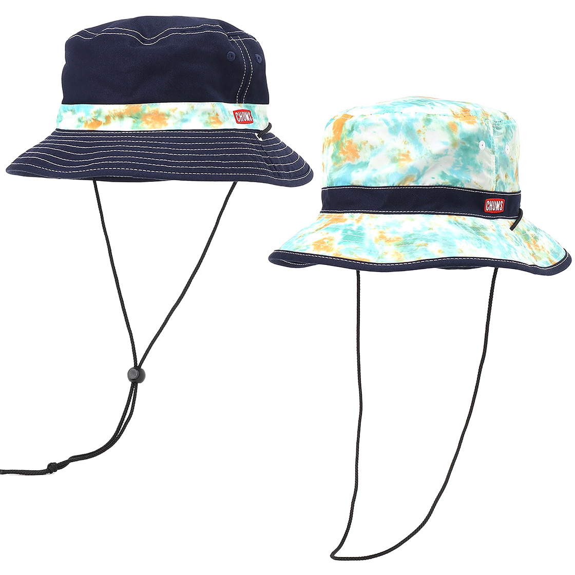 CHUMS チャムス 帽子 Reversible Print Hat リバーシブル