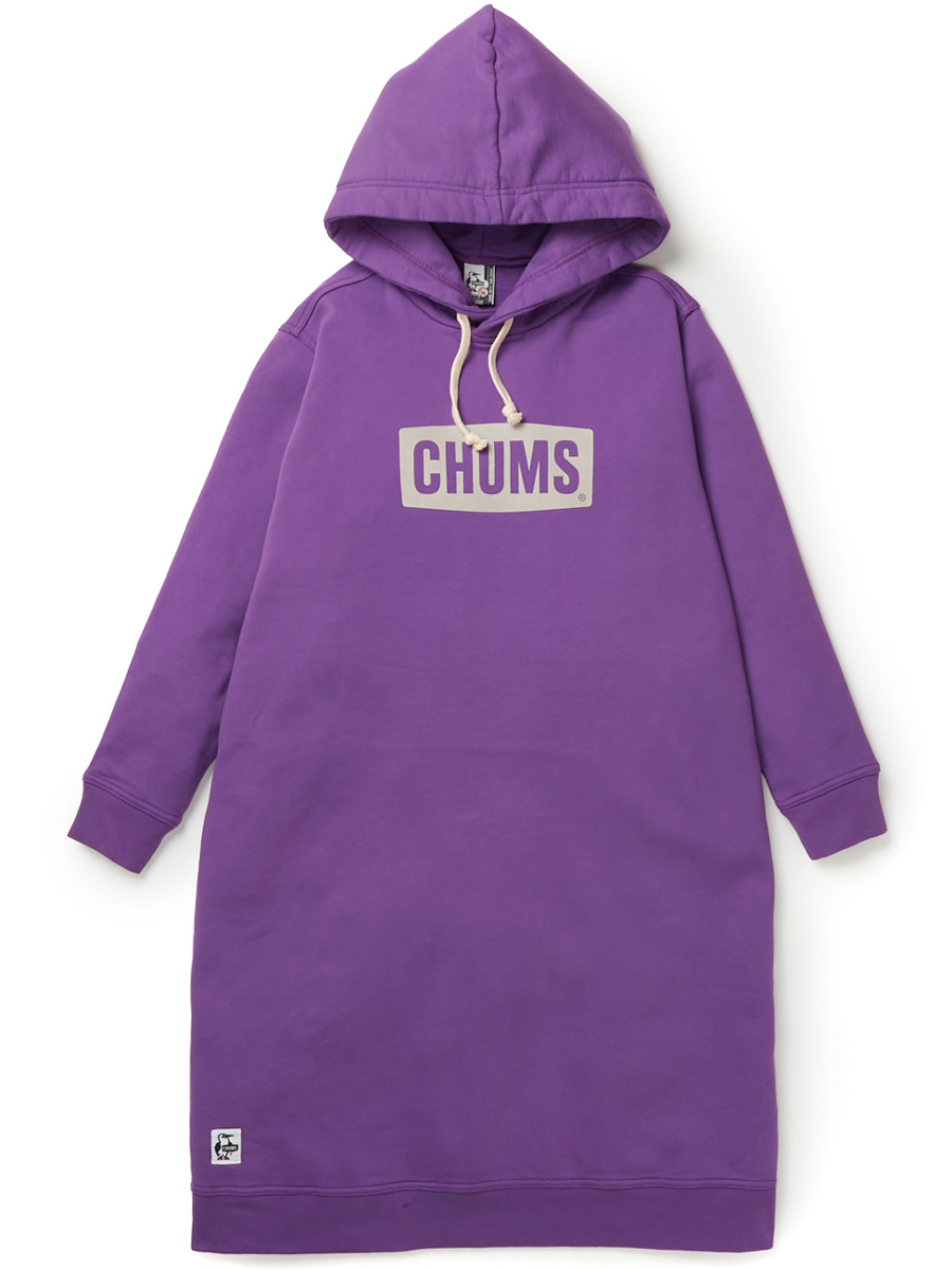 セール CHUMS チャムス ロゴ ロングパーカー Logo Long Parka ワンピース