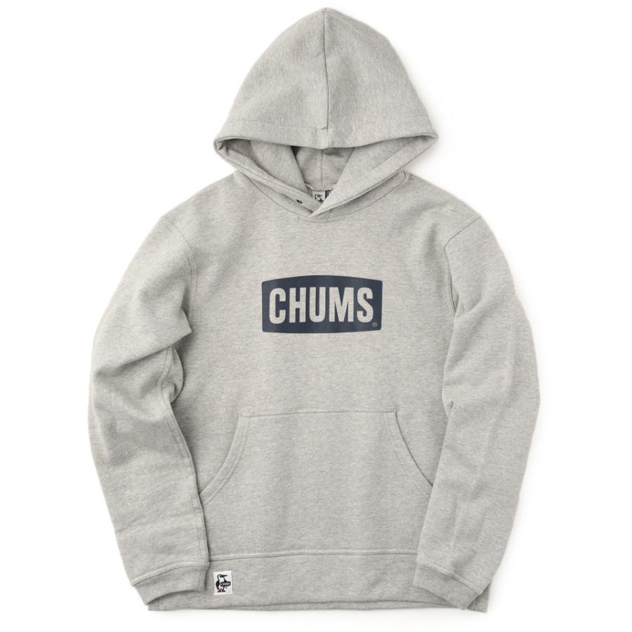 CHUMS チャムス ロゴ プルオーバー パーカー Logo Pullover Parka｜2m50cm｜02