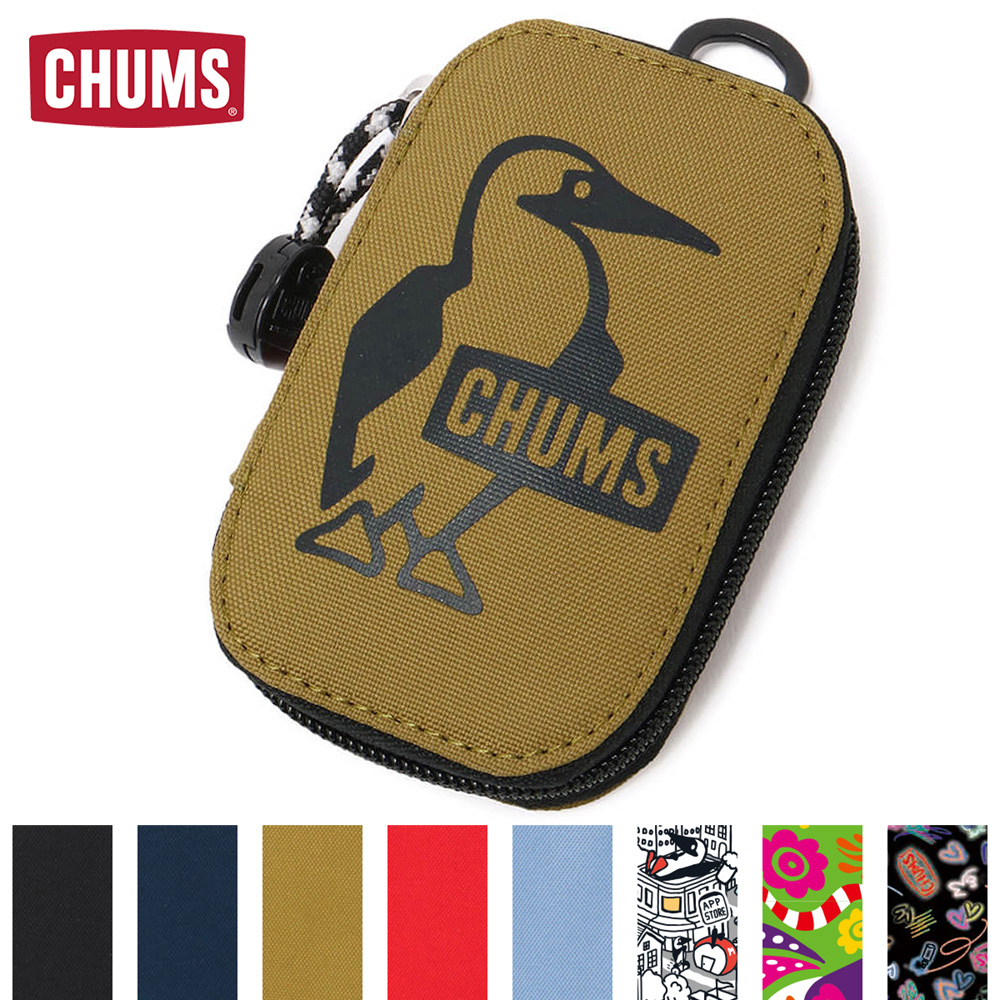 CHUMS チャムス キーケース RECYCLE OVAL KEY ZIP CASE リサイクル オーバル キージップケース