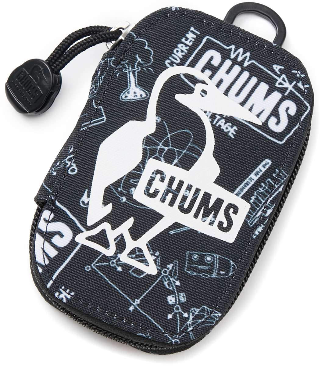 CHUMS チャムス キーケース RECYCLE OVAL KEY ZIP CASE リサイクル