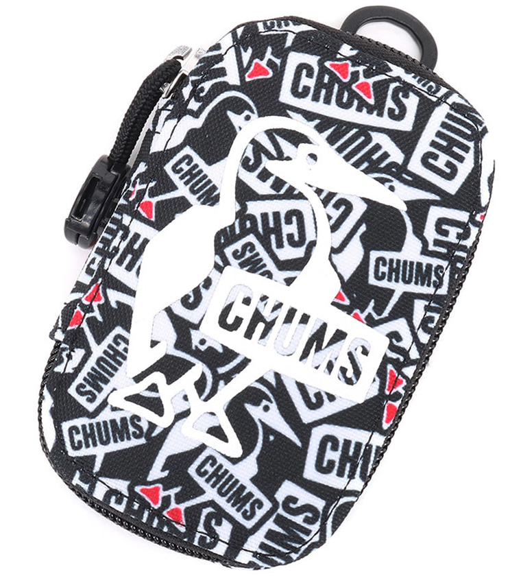 CHUMS キーケース RECYCLE OVAL KEY ZIP CASE リサイクル オーバル キ...