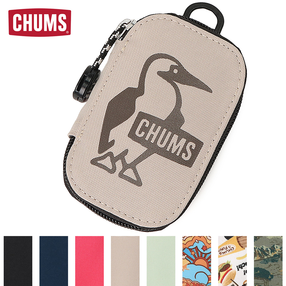 CHUMS チャムス キーケース RECYCLE OVAL KEY ZIP CASE