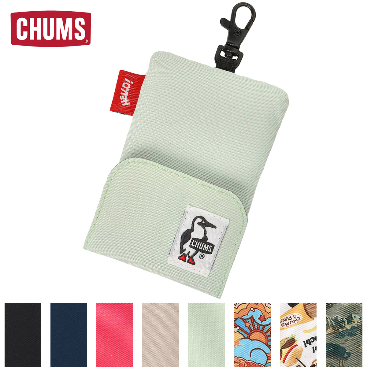 セール CHUMS チャムス キーケース Recycle Retractor Key Holder リサイクル リトラクター キーホルダー | CHUMS | 03