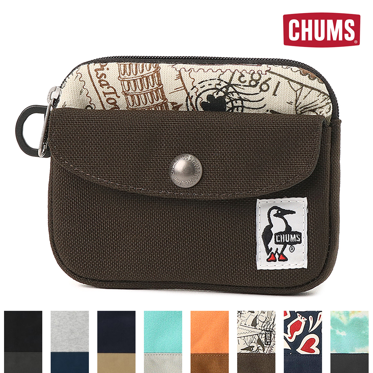 COOTIE Compact Nylon Wallet  財布 ミニマム COOTIE (クーティー) Compact Nylon Wallet (コンパクトナイロン