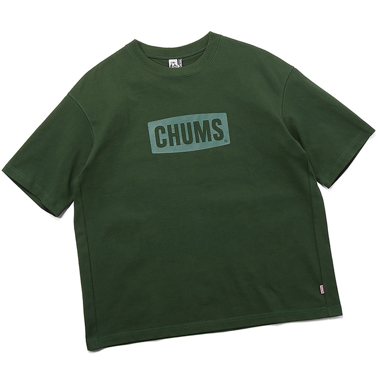 CHUMS チャムス Heavy Weight CHUMS Logo T-Shirt ヘビーウエイト...