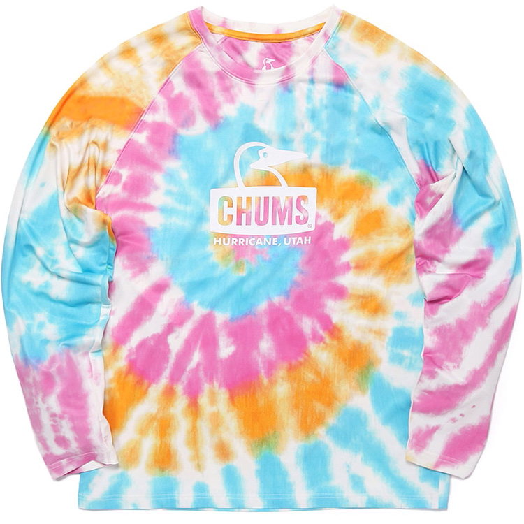 CHUMS チャムス ラッシュガード Splash Booby Face L/S T-Shirt ス...