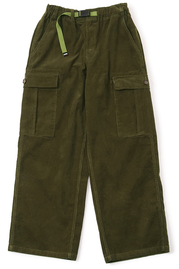 CHUMS チャムス カーゴパンツ Corduroy Cargo Wide Pants コーデュロイ カーゴ ワイドパンツ