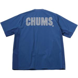 CHUMS チャムス 半袖 Airtrail Stretch CHUMS T-Shirt エアトレイ...