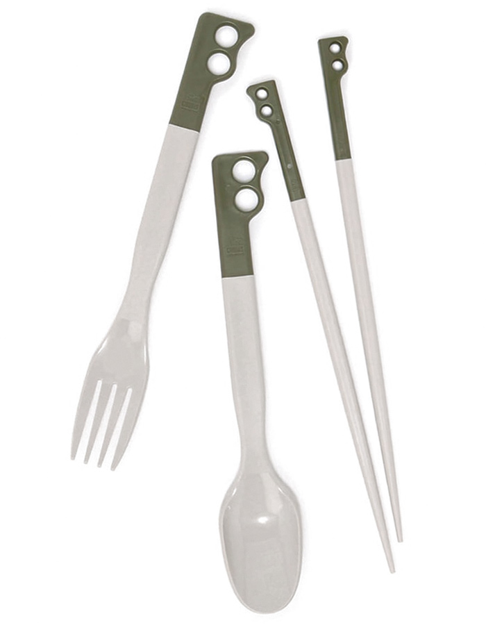新品　CHUMS カトラリーセット　2セット　チャムス CHUMS - 新品 CHUMS Booby Cutlery Set チャムス カトラリーの