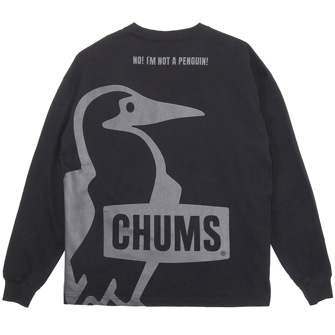 CHUMS チャムス Oversized Big Booby Brushed L/S T-Shirt