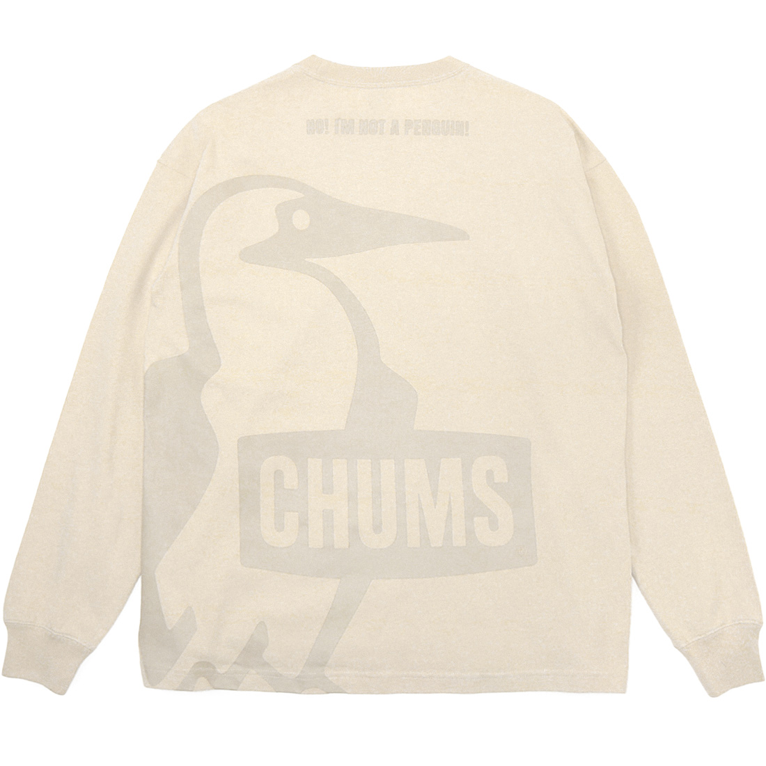 CHUMS チャムス Oversized Big Booby Brushed L/S T-Shirt