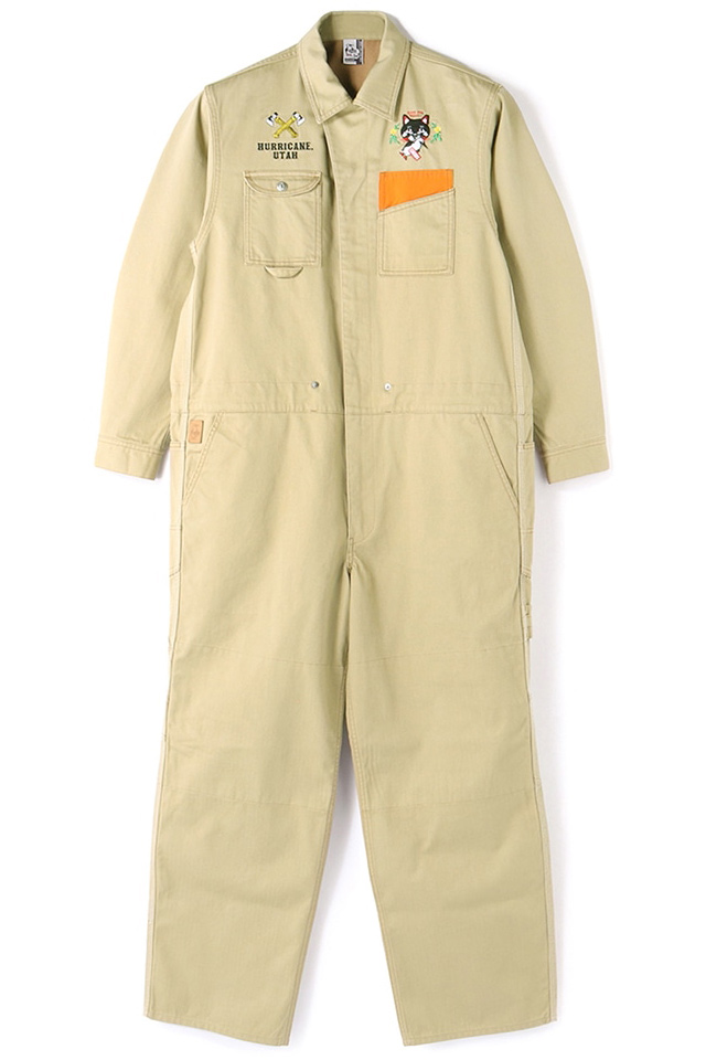 セール CHUMS チャムス つなぎ BSC Flame Retardant Jump Suit