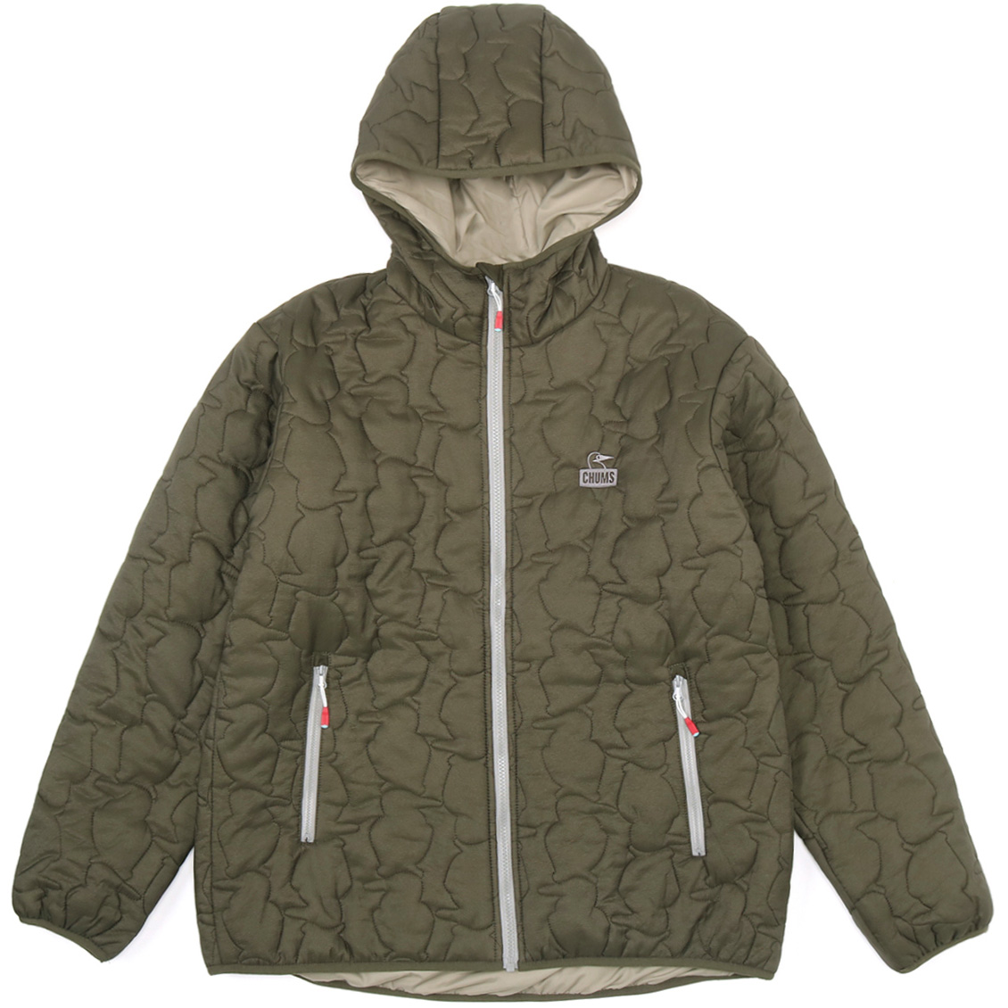 CHUMS】Booby Stitch Padded Hoodie | PieceLife