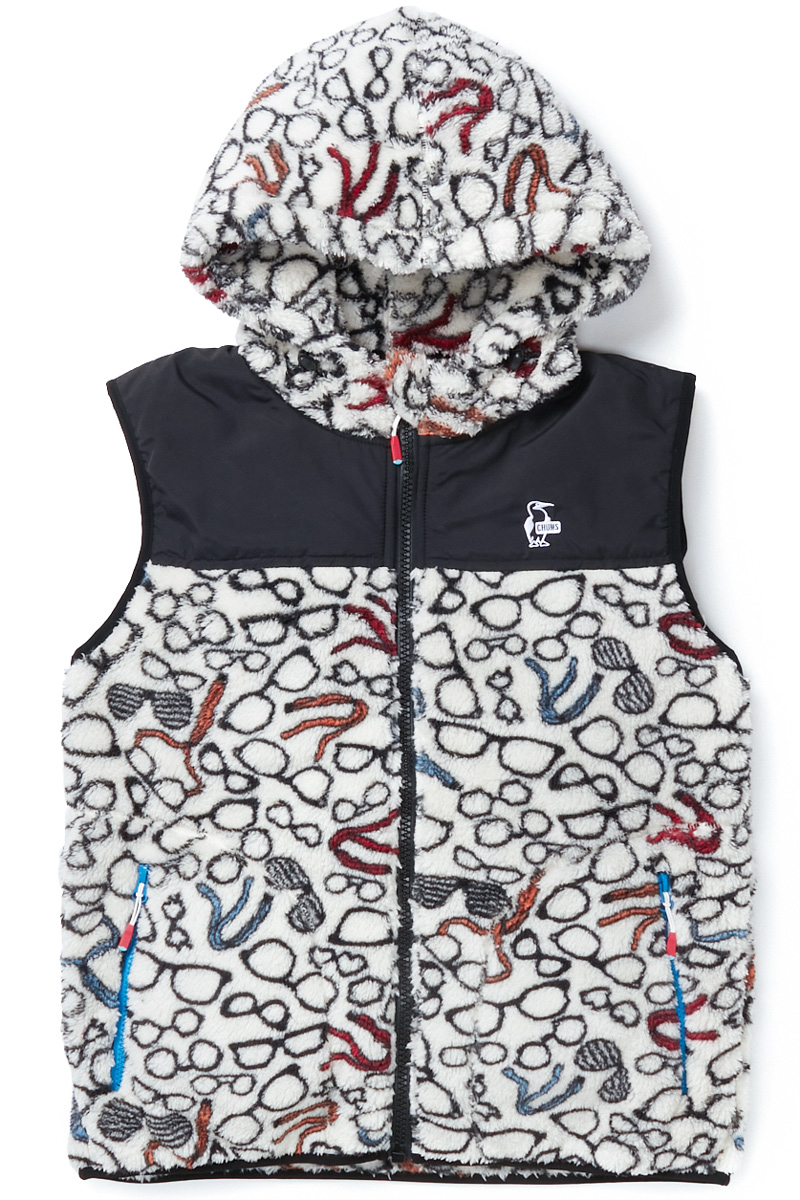 CHUMS チャムス Elmo Fleece Vest エルモ フリース ベスト : cm-a58