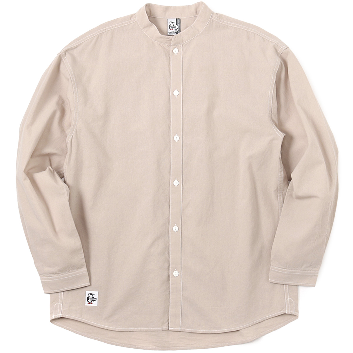 CHUMS チャムス Oversized Button Front Hurricane Shirt ...