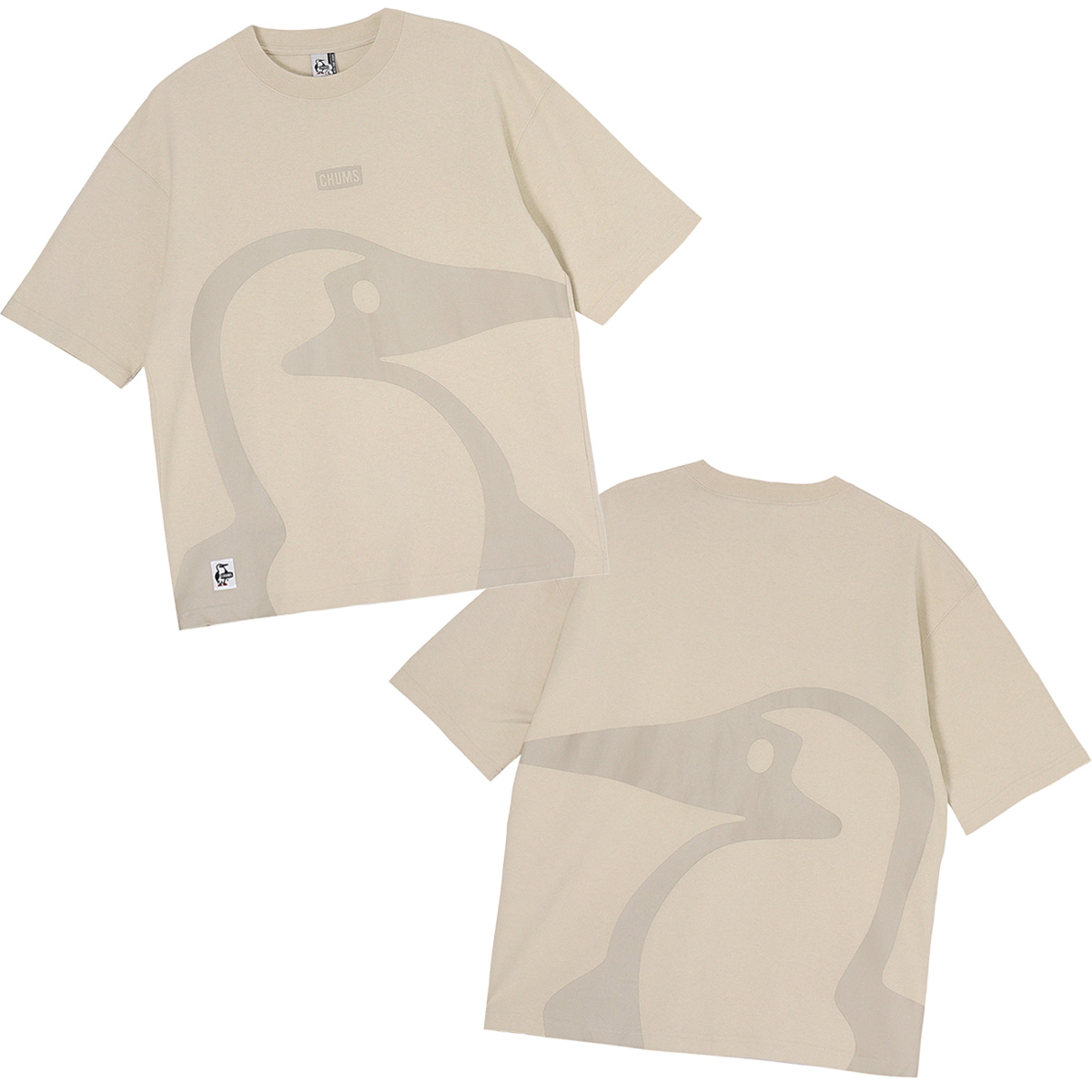 CHUMS チャムス 半袖 Oversized Booby T-Shirt オーバーサイズド