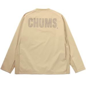 CHUMS チャムス 長袖 Airtrail Stretch CHUMS L/S T-Shirt エ...